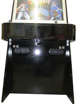 1198 2-player, blue buttons, white trackball, black trim, tron joystick, capcom